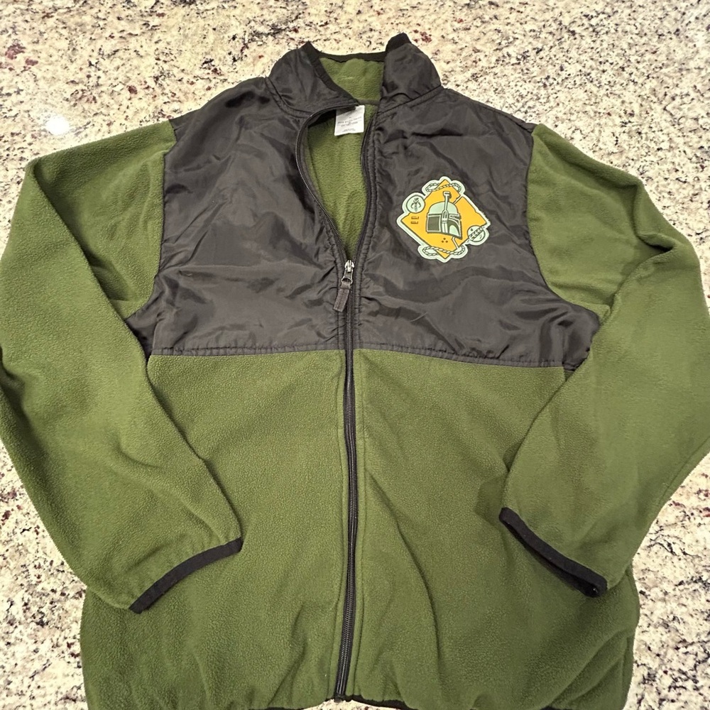 Disney Boba Fett‎ Green and Black Jacket Unisex Mandalorian M